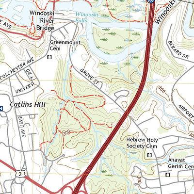 United States Geological Survey Burlington, VT (2021, 24000-Scale) digital map