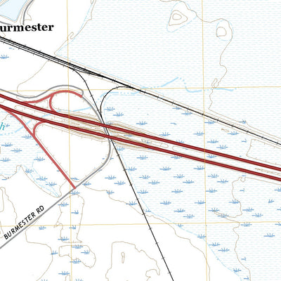 United States Geological Survey Burmester, UT (2020, 24000-Scale) digital map
