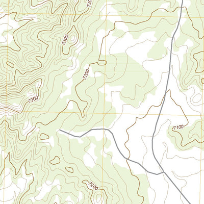 United States Geological Survey Burned Timber Canyon, NM (2020, 24000-Scale) digital map