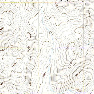 United States Geological Survey Burner Hills, NV (2021, 24000-Scale) digital map