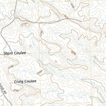 United States Geological Survey Burnett Flats West, MT (2020, 24000-Scale) digital map