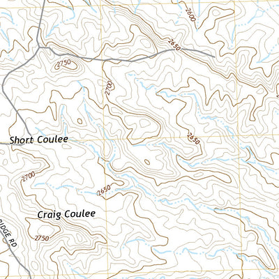 United States Geological Survey Burnett Flats West, MT (2020, 24000-Scale) digital map