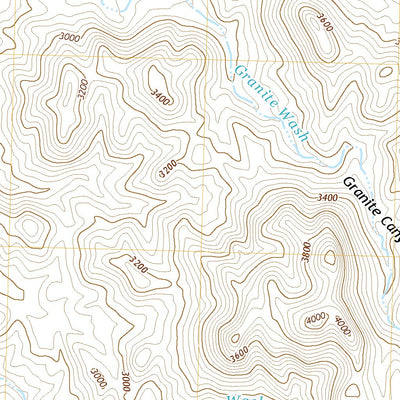 United States Geological Survey Burns Spring, AZ (2021, 24000-Scale) digital map