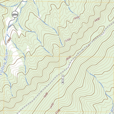 United States Geological Survey Burnsville, VA (2022, 24000-Scale) digital map