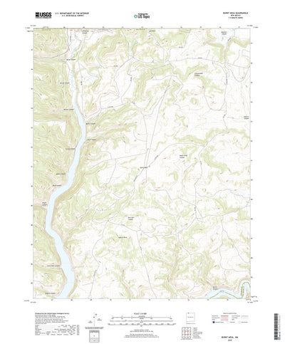 United States Geological Survey Burnt Mesa, NM (2020, 24000-Scale) digital map