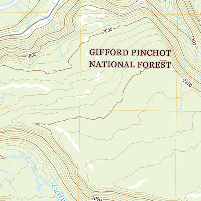 United States Geological Survey Burnt Peak, WA (2020, 24000-Scale) digital map
