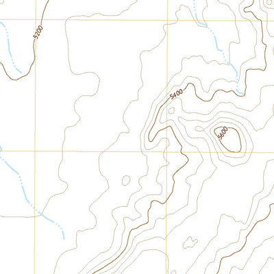 United States Geological Survey Burnt Spring, UT (2020, 24000-Scale) digital map