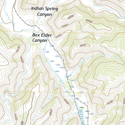 United States Geological Survey Burnt Timber Canyon, UT (2020, 24000-Scale) digital map