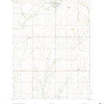 United States Geological Survey Burr Oak, KS (2022, 24000-Scale) digital map