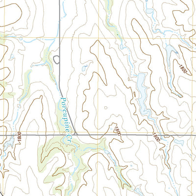 United States Geological Survey Burr Oak, KS (2022, 24000-Scale) digital map