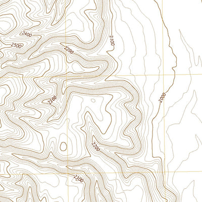 United States Geological Survey Burro Gap, AZ (2021, 24000-Scale) digital map