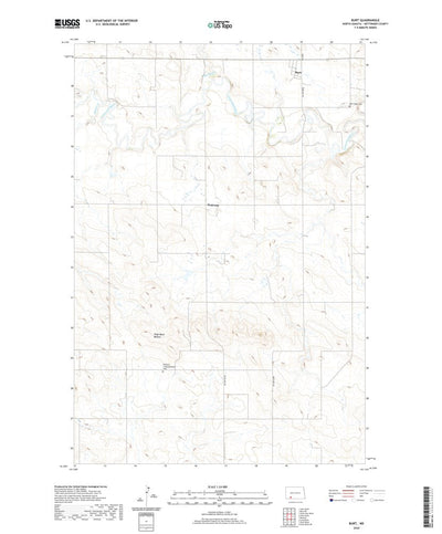 United States Geological Survey Burt, ND (2020, 24000-Scale) digital map