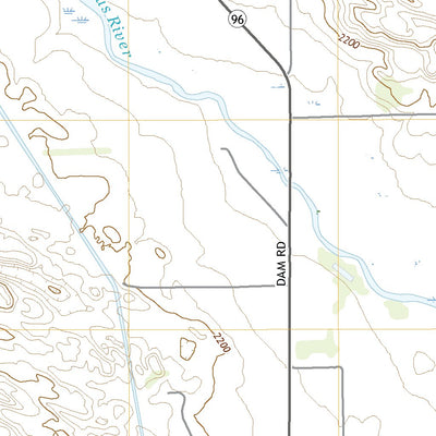 United States Geological Survey Burwell, NE (2021, 24000-Scale) digital map