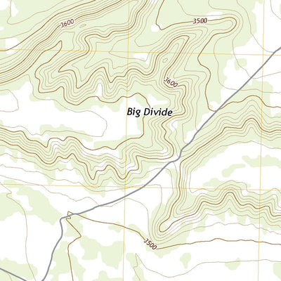 United States Geological Survey Busher Canyon, TX (2022, 24000-Scale) digital map
