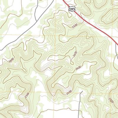 United States Geological Survey Busher Canyon, TX (2022, 24000-Scale) digital map
