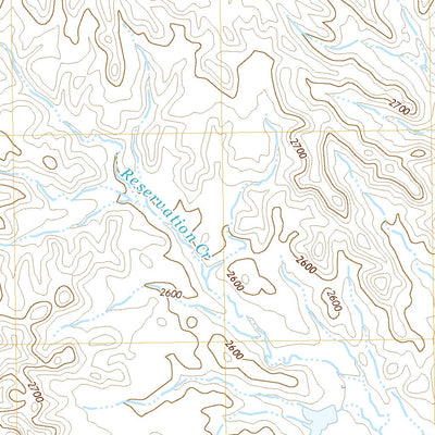 United States Geological Survey Butterfly Creek, MT (2020, 24000-Scale) digital map