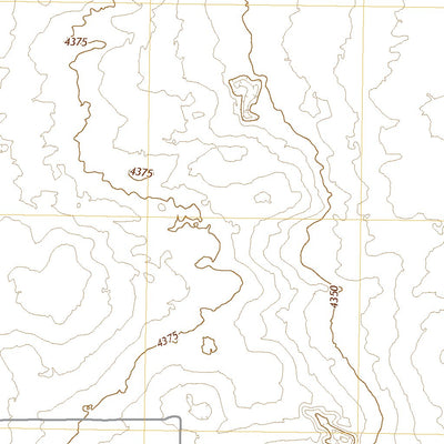 United States Geological Survey Button Mesa NE, NM (2020, 24000-Scale) digital map