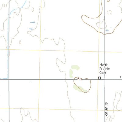 United States Geological Survey Buxton SW, ND (2020, 24000-Scale) digital map