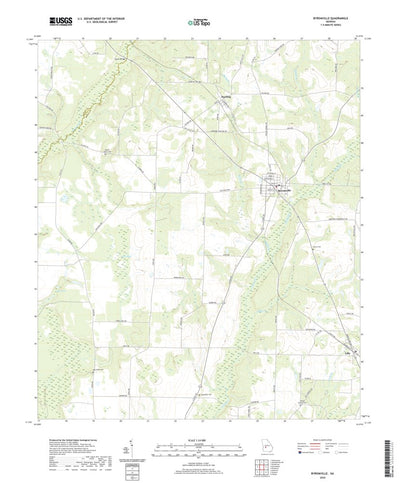 United States Geological Survey Byromville, GA (2020, 24000-Scale) digital map