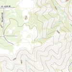 United States Geological Survey Cabbage Hill, OR (2020, 24000-Scale) digital map