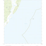 United States Geological Survey Cabretta Inlet, GA (2020, 24000-Scale) digital map