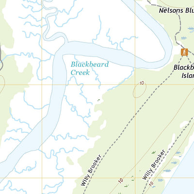 United States Geological Survey Cabretta Inlet, GA (2020, 24000-Scale) digital map