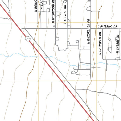 United States Geological Survey Cactus Forest, AZ (2021, 24000-Scale) digital map
