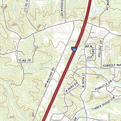 United States Geological Survey Caddo Valley, AR (2020, 24000-Scale) digital map