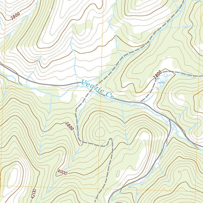 United States Geological Survey Cadle Butte, OR (2020, 24000-Scale) digital map