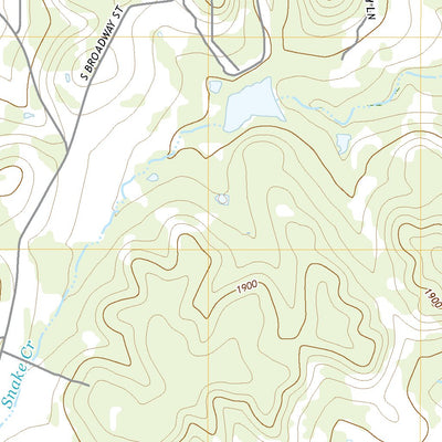 United States Geological Survey Cain City, TX (2022, 24000-Scale) digital map