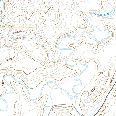 United States Geological Survey Caineville, UT (2020, 24000-Scale) digital map