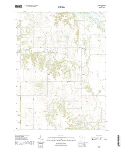 United States Geological Survey Cairo, IA (2022, 24000-Scale) digital map