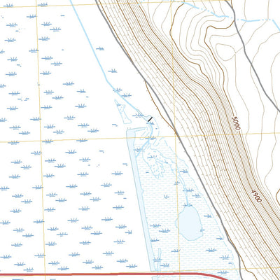 United States Geological Survey Calderwood Reservoir, OR (2020, 24000-Scale) digital map