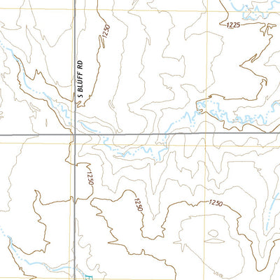 United States Geological Survey Caldwell NW, KS (2022, 24000-Scale) digital map