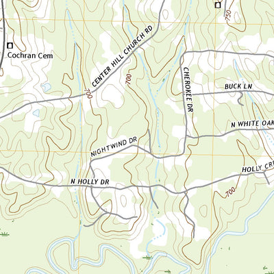 United States Geological Survey Calhoun NE, GA (2020, 24000-Scale) digital map