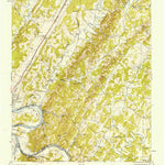 United States Geological Survey Calhoun, TN (1943, 24000-Scale) digital map
