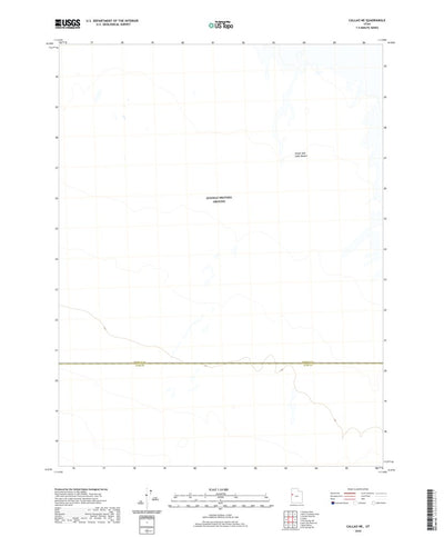 United States Geological Survey Callao NE, UT (2020, 24000-Scale) digital map