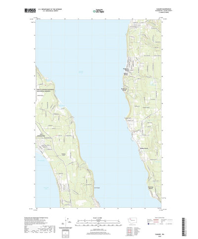 United States Geological Survey Camano, WA (2020, 24000-Scale) digital map