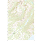 United States Geological Survey Camas Ridge East, MT (2020, 24000-Scale) digital map