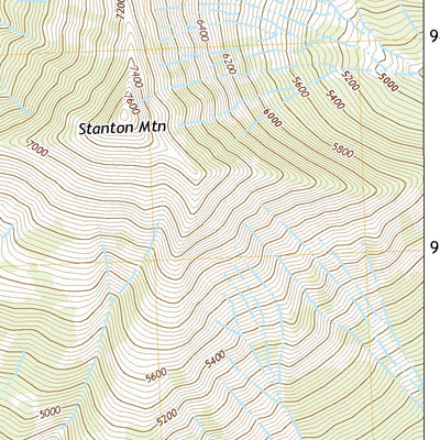 United States Geological Survey Camas Ridge East, MT (2020, 24000-Scale) digital map