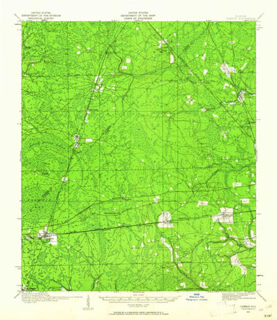 United States Geological Survey Cambon, FL (1917, 62500-Scale) digital map