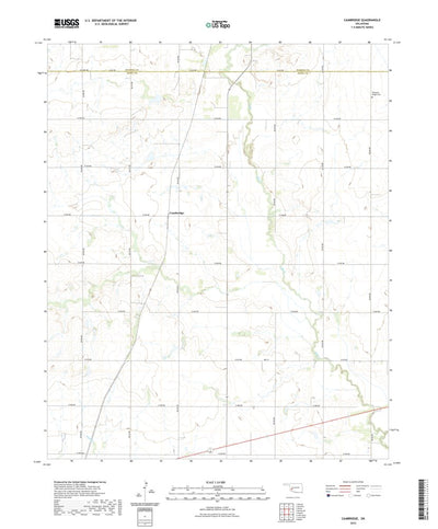 United States Geological Survey Cambridge, OK (2022, 24000-Scale) digital map