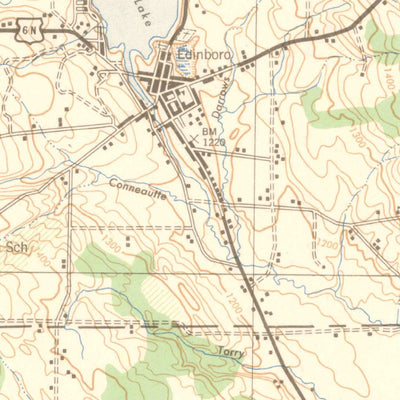 United States Geological Survey Cambridge Springs, PA (1943, 62500-Scale) digital map