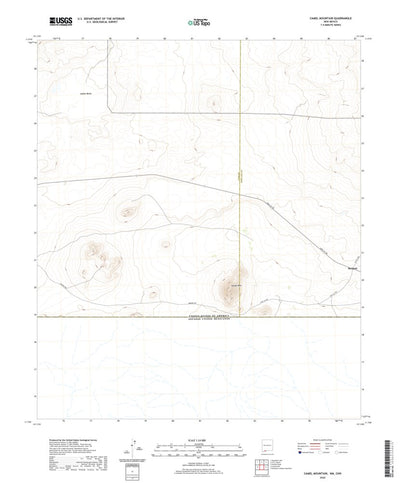 United States Geological Survey Camel Mountain, NM (2020, 24000-Scale) digital map
