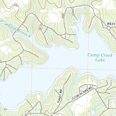 United States Geological Survey Camp Creek Lake, TX (2022, 24000-Scale) digital map