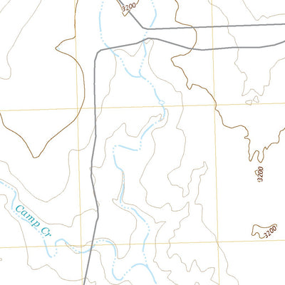 United States Geological Survey Camp Creek, TX (2022, 24000-Scale) digital map