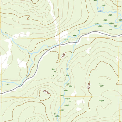 United States Geological Survey Campbell Brook, ME (2021, 24000-Scale) digital map