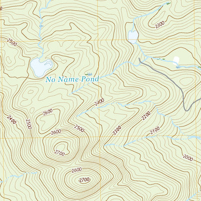 United States Geological Survey Campbell Brook, ME (2021, 24000-Scale) digital map