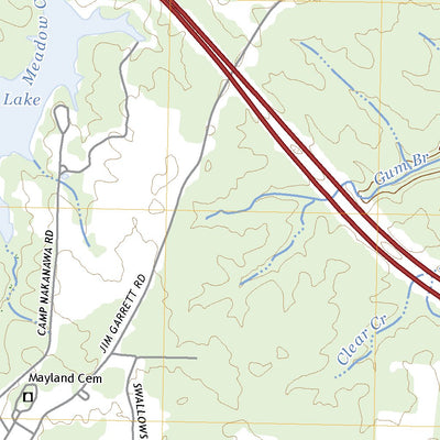United States Geological Survey Campbell Junction, TN (2022, 24000-Scale) digital map