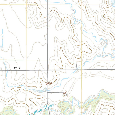United States Geological Survey Campbell, NE (2021, 24000-Scale) digital map